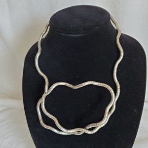 Serpentine Loop Necklace/ Bracelet